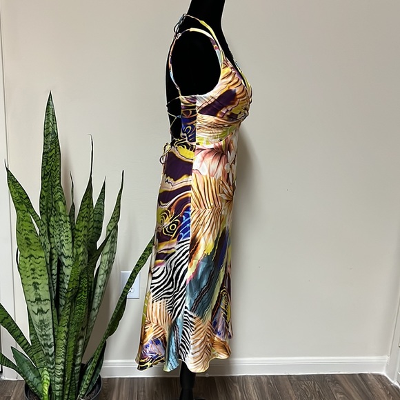 Mary L. Couture Silk Fit & Flare Silhouette. Preowned - Picture 7 of 11